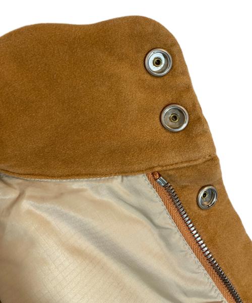 A BATHING APE（ア ベイシング エイプ）A BATHING APE (ア ベイシング エイプ) モールスキンクラシックダウンジャケット ブラウン サイズ:Lの古着・服飾アイテム