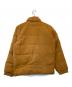 A BATHING APE (ア ベイシング エイプ) モールスキンクラシックダウンジャケット ブラウン サイズ:L：20000円