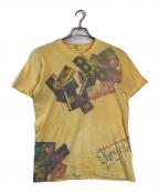 USEDユーズド）の古着「レコードTシャツ」｜イエロー