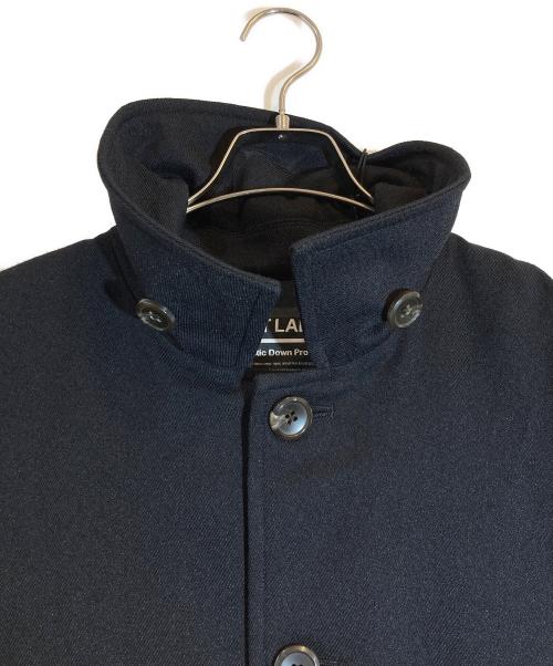 The Loft labo（ザロフトラボ）THE LOFT LABO (ザロフトラボ) ZANTER (ザンター) シングル ボタン オーバー ダウン コート ブラック サイズ:002 未使用品の古着・服飾アイテム