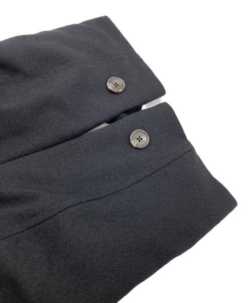 The Loft labo（ザロフトラボ）THE LOFT LABO (ザロフトラボ) ZANTER (ザンター) シングル ボタン オーバー ダウン コート ブラック サイズ:002 未使用品の古着・服飾アイテム