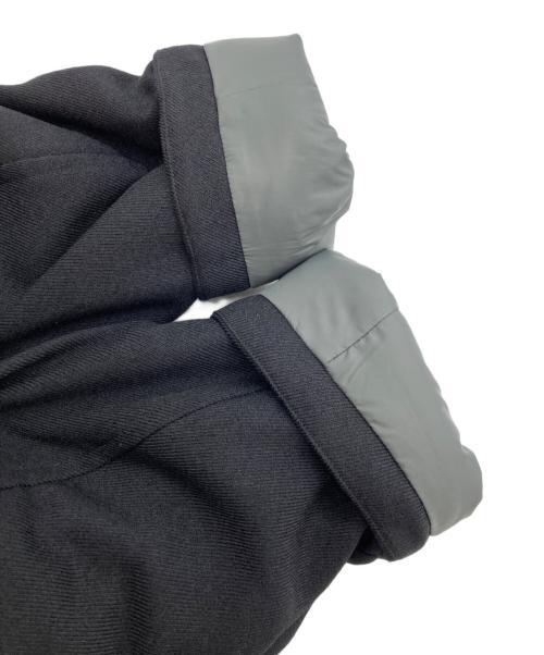 The Loft labo（ザロフトラボ）THE LOFT LABO (ザロフトラボ) ZANTER (ザンター) シングル ボタン オーバー ダウン コート ブラック サイズ:002 未使用品の古着・服飾アイテム