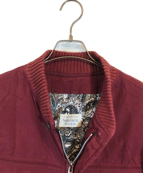 Sugar&Co.（シュガーアンドコー）Sugar&Co. (シュガーアンドコー) シュガーキャップジャケット レッド サイズ:SIZE Lの古着・服飾アイテム