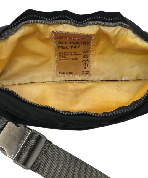 PRADA SPORTS（プラダスポーツ）PRADA SPORTS (プラダスポーツ) ナイロンウエストバッグ ブラックの古着・服飾アイテム