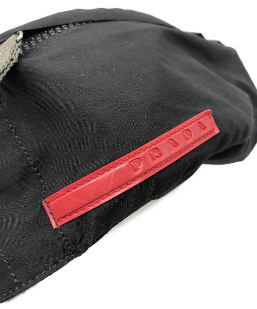 PRADA SPORTS（プラダスポーツ）PRADA SPORTS (プラダスポーツ) ナイロンウエストバッグ ブラックの古着・服飾アイテム