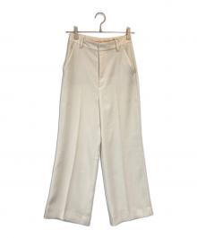 Plage（プラージュ）の古着「washable straight パンツ 3」｜アイボリー
