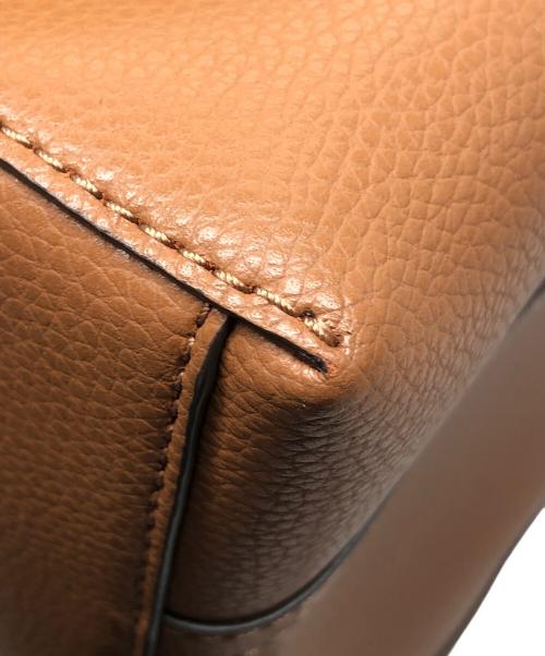 TORY BURCH（トリーバーチ）TORY BURCH (トリーバーチ) 2WAYハンドバッグ ブラウンの古着・服飾アイテム