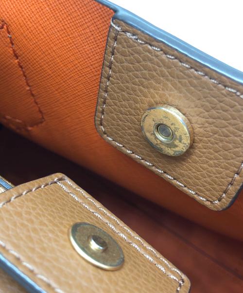 TORY BURCH（トリーバーチ）TORY BURCH (トリーバーチ) 2WAYハンドバッグ ブラウンの古着・服飾アイテム