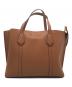 TORY BURCH (トリーバーチ) 2WAYハンドバッグ ブラウン：18000円