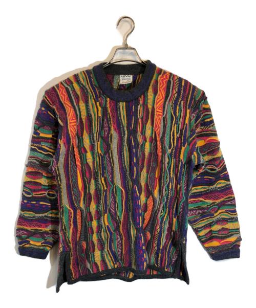 Coogi（クージー）COOGI (クージー) カシミヤ3Dニット マルチカラー サイズ:SIZE Sの古着・服飾アイテム
