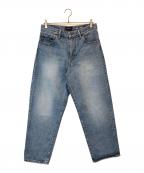 DESCENDANTディセンダント）の古着「1995 Wide デニムパンツ」｜インディゴ