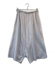 Y's（ワイズ）の古着「リネン混サルエルパンツ」｜グレー