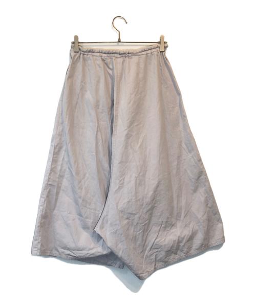 Y's（ワイズ）Y's (ワイズ) リネン混サルエルパンツ グレー サイズ:1の古着・服飾アイテム