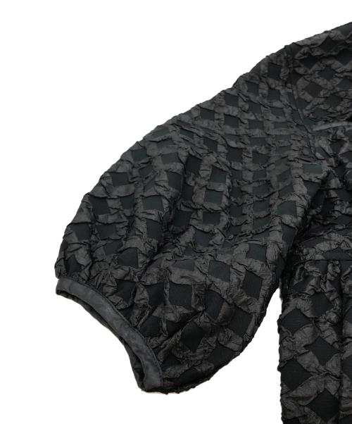 CAROLINA GLASER（カロリナ グレイサー）CAROLINA GLASER (カロリナ グレイサー) ボリューム袖 ワンピース ブラック サイズ:下記参照 未使用品の古着・服飾アイテム