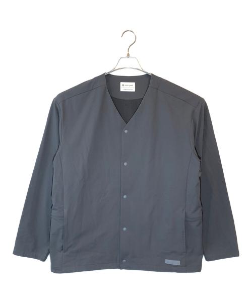 Snow peak（スノーピーク）Snow peak (スノーピーク) Recycle DWR Stretch Cardigan グレー サイズ:SIZE Lの古着・服飾アイテム