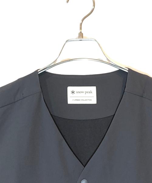 Snow peak（スノーピーク）Snow peak (スノーピーク) Recycle DWR Stretch Cardigan グレー サイズ:SIZE Lの古着・服飾アイテム