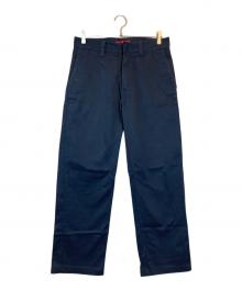 SUPREME（シュプリーム）の古着「ワークパンツ」｜ネイビー