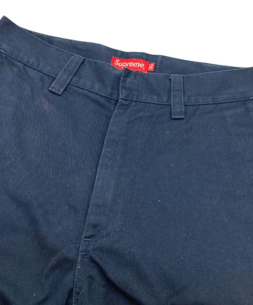 SUPREME（シュプリーム）SUPREME (シュプリーム) ワークパンツ ネイビー サイズ:30の古着・服飾アイテム