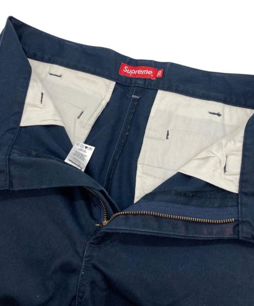 SUPREME（シュプリーム）SUPREME (シュプリーム) ワークパンツ ネイビー サイズ:30の古着・服飾アイテム
