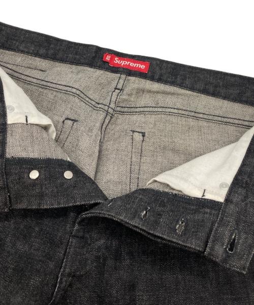 SUPREME（シュプリーム）SUPREME (シュプリーム) STONE WASHED BLACK SLIM JEAN ブラック サイズ:32の古着・服飾アイテム