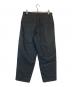 ATON (エイトン) LINEN WIDE TAPARED PANT ブラック サイズ:SIZE 06：16000円