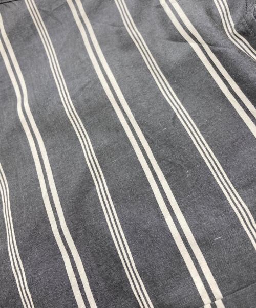 TODAYFUL（トゥデイフル）TODAYFUL (トゥデイフル) Stripe Over Shirts グレー サイズ:SIZE FREEの古着・服飾アイテム
