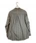 TODAYFUL (トゥデイフル) Stripe Over Shirts グレー サイズ:SIZE FREE：10000円