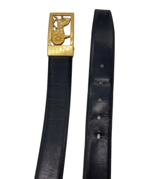 CELINE（セリーヌ）CELINE (セリーヌ) ホースキャリッジベルト ブラウン サイズ:下記参照の古着・服飾アイテム