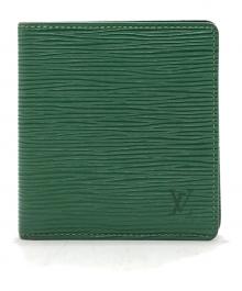 LOUIS VUITTON（ルイ ヴィトン）の古着「2つ折り財布」｜グリーン