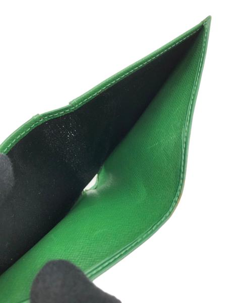 LOUIS VUITTON（ルイ ヴィトン）LOUIS VUITTON (ルイ ヴィトン) 2つ折り財布 グリーン サイズ:下記参照の古着・服飾アイテム