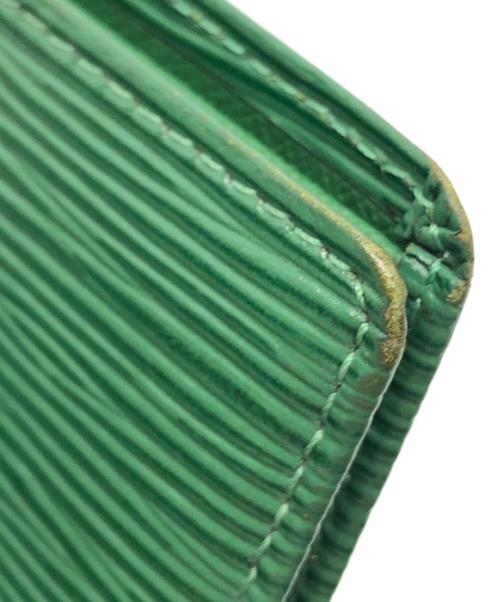 LOUIS VUITTON（ルイ ヴィトン）LOUIS VUITTON (ルイ ヴィトン) 2つ折り財布 グリーン サイズ:下記参照の古着・服飾アイテム