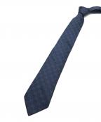 GUCCIグッチ）の古着「GGマークネクタイ」｜ブルー