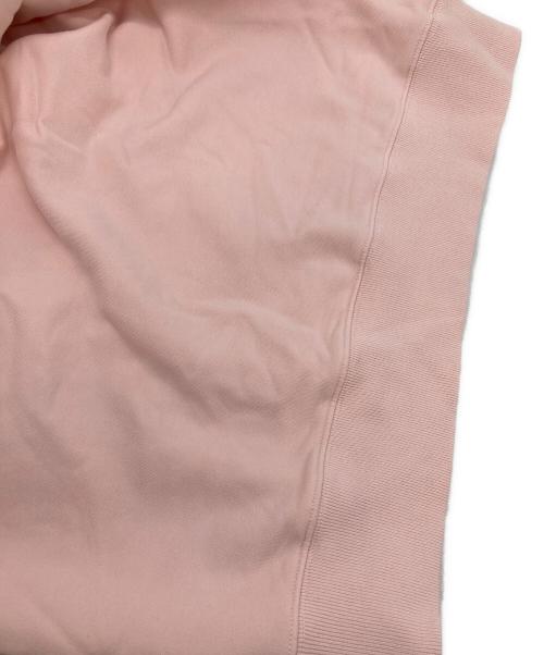 maison kitsune（メゾンキツネ）maison kitsune (メゾンキツネ) バブル ロゴ オーバーサイズ スウェットシャツ ピンク サイズ:XSの古着・服飾アイテム