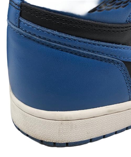 NIKE（ナイキ）NIKE (ナイキ) エアジョーダン 1 レトロ ハイ OG ブルー サイズ:SIZE US 9の古着・服飾アイテム