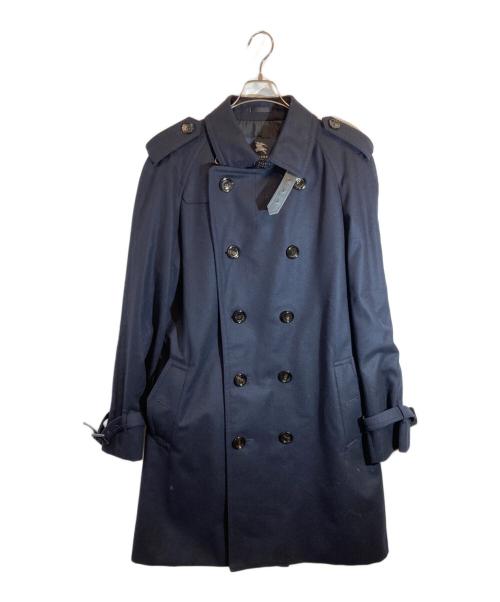 BURBERRY LONDON（バーバリーロンドン）BURBERRY LONDON (バーバリーロンドン) ウールピーコート ブラック サイズ:SIZE LLの古着・服飾アイテム