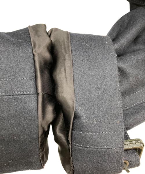 BURBERRY LONDON（バーバリーロンドン）BURBERRY LONDON (バーバリーロンドン) ウールピーコート ブラック サイズ:SIZE LLの古着・服飾アイテム