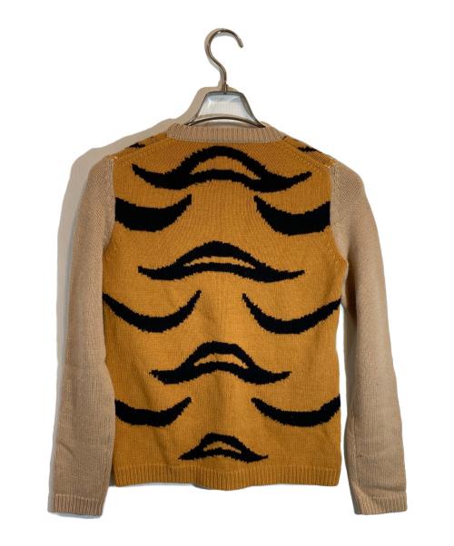 GUCCI（グッチ）GUCCI (グッチ) Tiger Knit Sweater Jumper ベージュ サイズ:SIZE XXSの古着・服飾アイテム