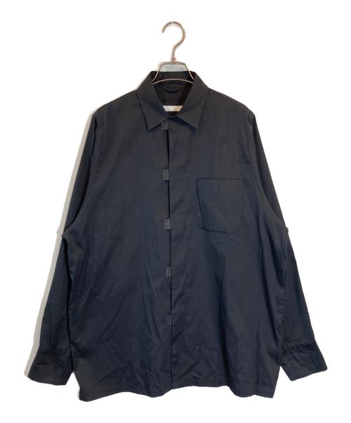 SOPHNET.（ソフネット）SOPHNET. (ソフネット) TECHNICAL HOOK SHIRT ブラック サイズ:SIZE Mの古着・服飾アイテム