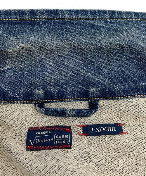 DIESEL（ディーゼル）DIESEL (ディーゼル) J－XOCHIL デニムジャケット インディゴ サイズ:SIZE Lの古着・服飾アイテム