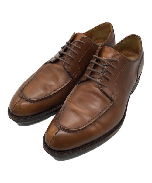 Jalan Sriwijaya（ジャランスリウァヤ）Jalan Sriwijaya (ジャランスリウァヤ) 外羽根Uチップシューズ ブラウン サイズ:3 1/4の古着・服飾アイテム