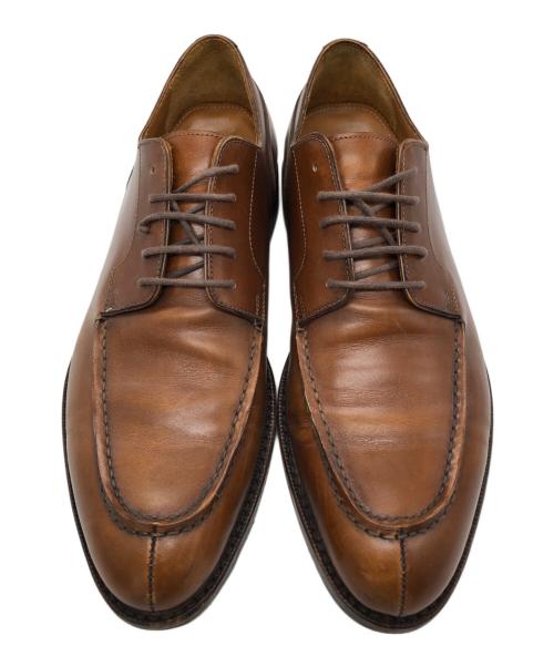 Jalan Sriwijaya（ジャランスリウァヤ）Jalan Sriwijaya (ジャランスリウァヤ) 外羽根Uチップシューズ ブラウン サイズ:3 1/4の古着・服飾アイテム