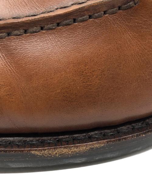 Jalan Sriwijaya（ジャランスリウァヤ）Jalan Sriwijaya (ジャランスリウァヤ) 外羽根Uチップシューズ ブラウン サイズ:3 1/4の古着・服飾アイテム