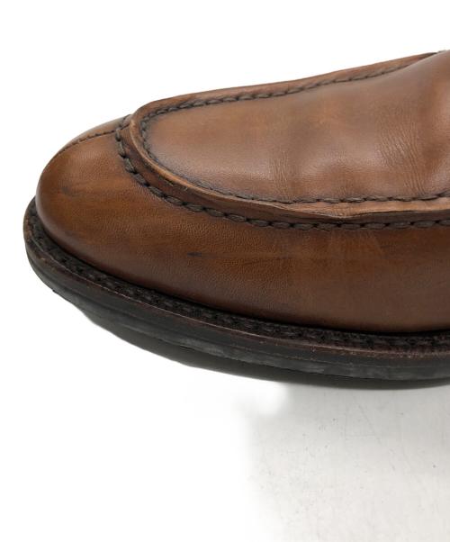 Jalan Sriwijaya（ジャランスリウァヤ）Jalan Sriwijaya (ジャランスリウァヤ) 外羽根Uチップシューズ ブラウン サイズ:3 1/4の古着・服飾アイテム