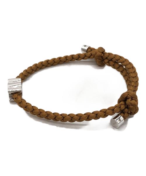 CELINE（セリーヌ）CELINE (セリーヌ) トリオンフ ビーチブレスレット ブラウンの古着・服飾アイテム