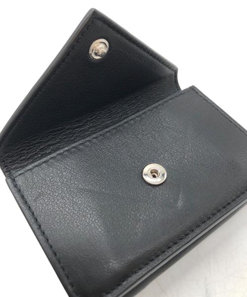 BALENCIAGA（バレンシアガ）BALENCIAGA (バレンシアガ) ペーパーミニウォレット ブラックの古着・服飾アイテム