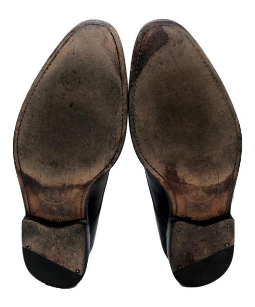 Jalan Sriwijaya（ジャランスリウァヤ）Jalan Sriwijaya (ジャランスリウァヤ) プレーントゥシューズ ブラック サイズ:SIZE 8の古着・服飾アイテム