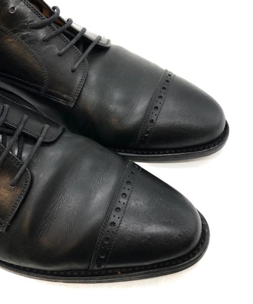 Jalan Sriwijaya（ジャランスリウァヤ）Jalan Sriwijaya (ジャランスリウァヤ) プレーントゥシューズ ブラック サイズ:SIZE 8の古着・服飾アイテム