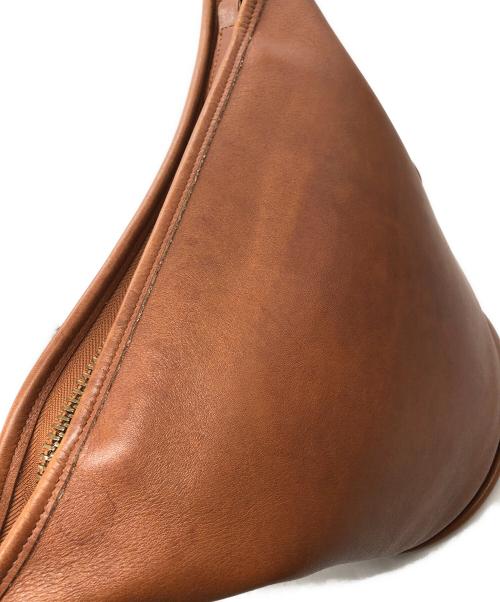 COACH（コーチ）COACH (コーチ) レザーショルダーバッグ ブラウンの古着・服飾アイテム