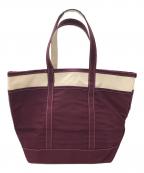 L.L.Beanエルエルビーン）の古着「カスコベイトート」｜ホワイト×パープル