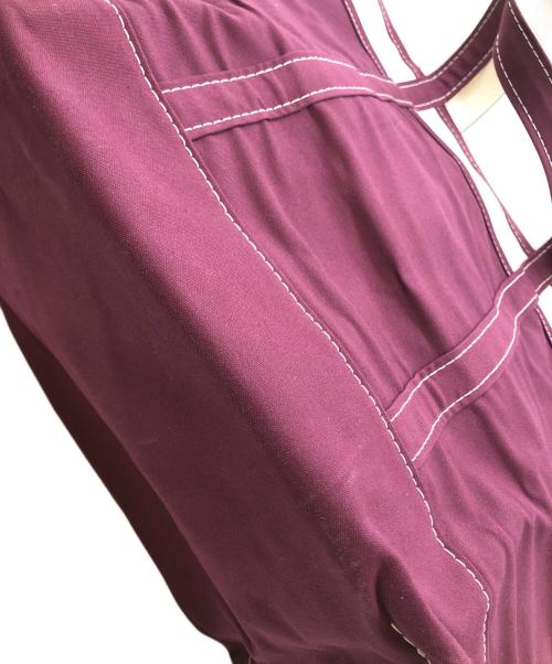 L.L.Bean（エルエルビーン）L.L.Bean (エルエルビーン) カスコベイトート ホワイト×パープルの古着・服飾アイテム